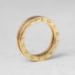 Bulgari 18k Yellow Gold 0.30ct Diamond B.Zero 1 Ring