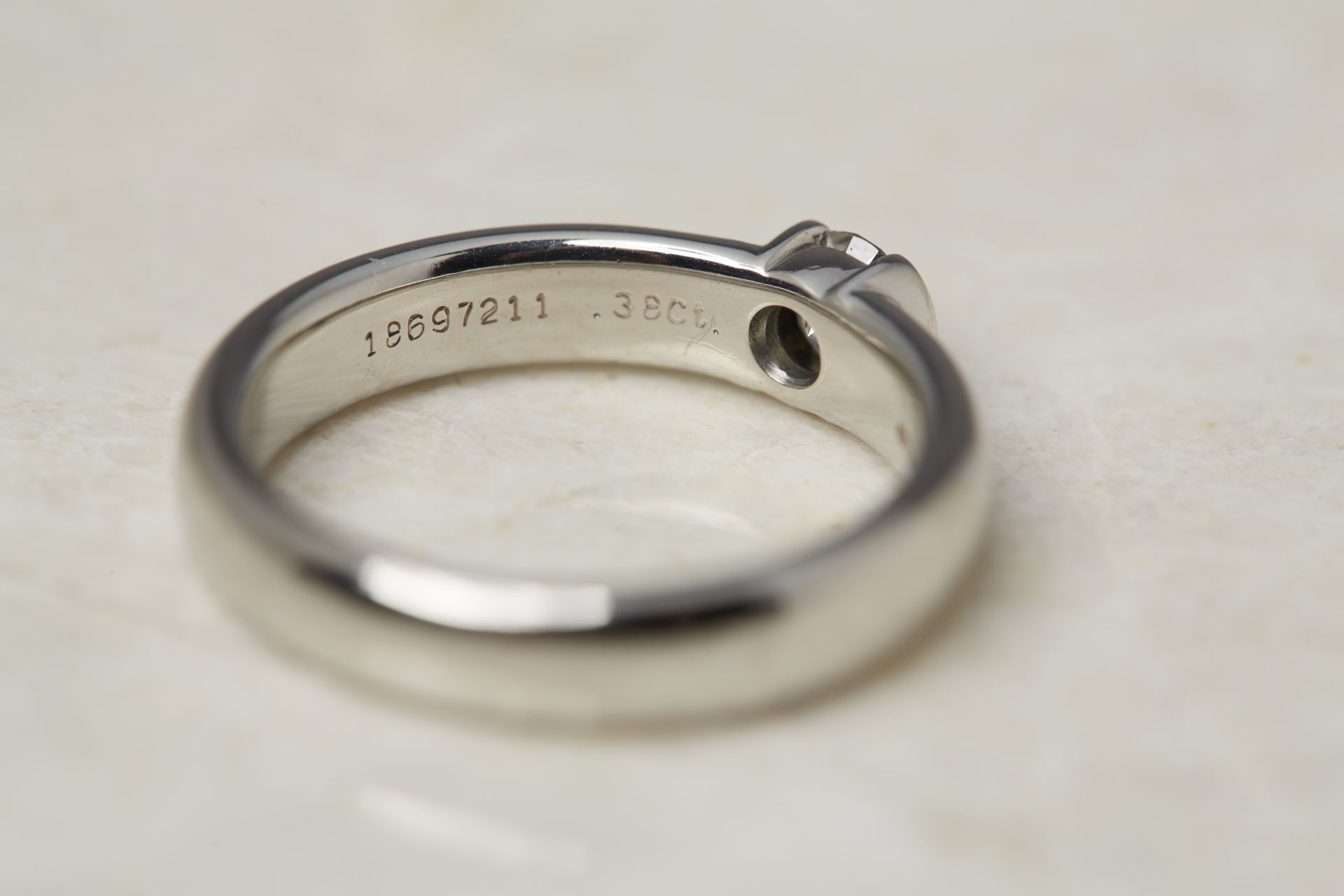 Tiffany & Co. Platinum 0.38ct Diamond Etoile Ring - Image 6 of 19