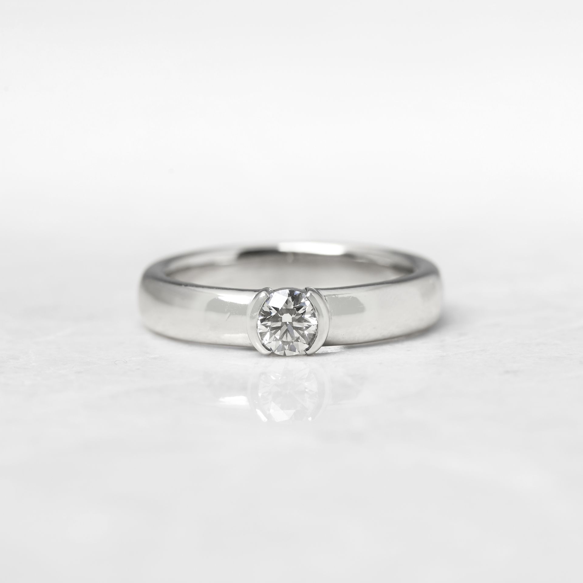Tiffany & Co. Platinum 0.38ct Diamond Etoile Ring - Image 8 of 19
