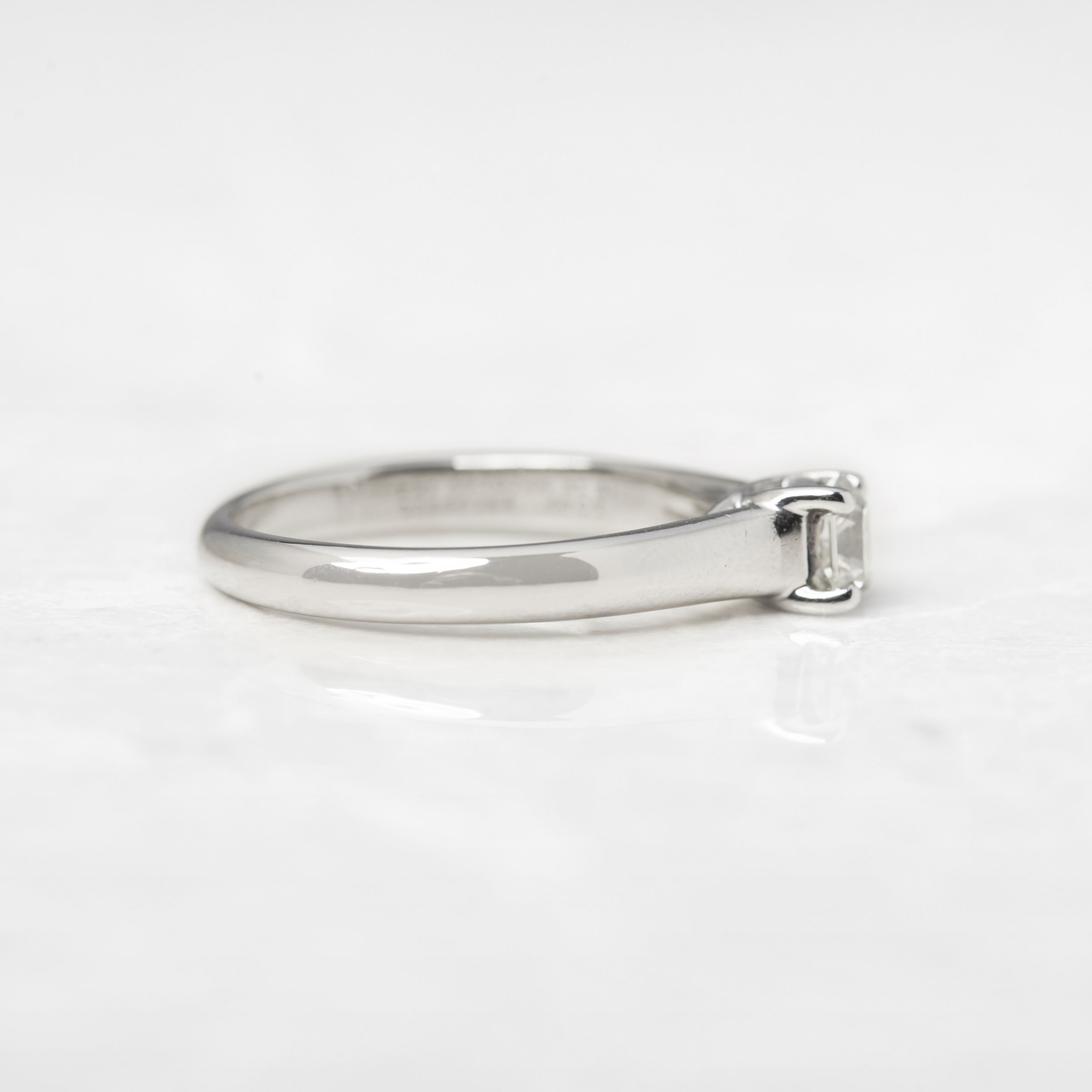 Tiffany & Co. Platinum 0.40ct Diamond Lucida Ring - Image 9 of 16