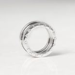 Bulgari 18k White Gold 4 Band B.Zero 1 Ring