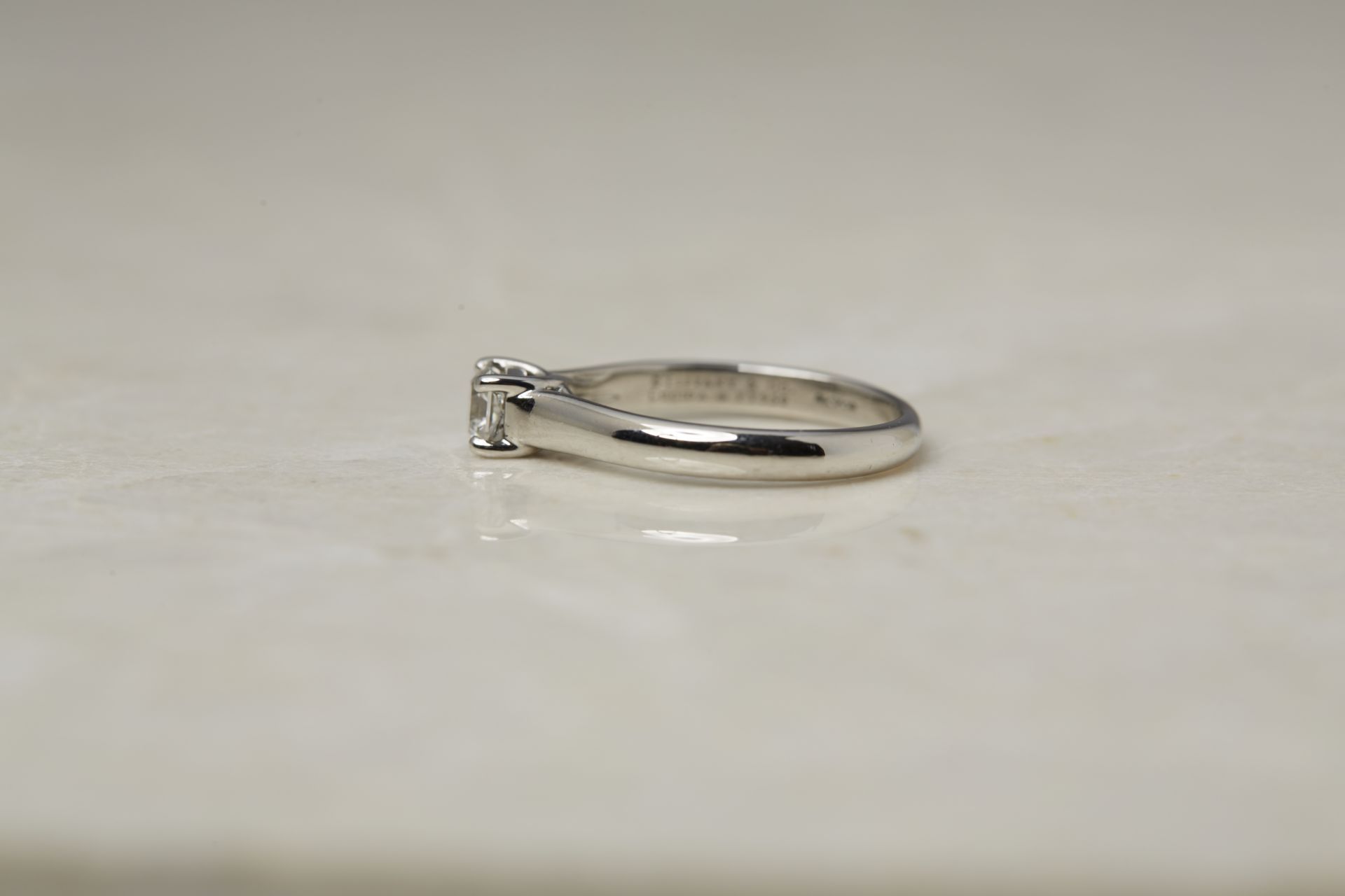 Tiffany & Co. Platinum 0.40ct Diamond Lucida Ring - Image 7 of 16