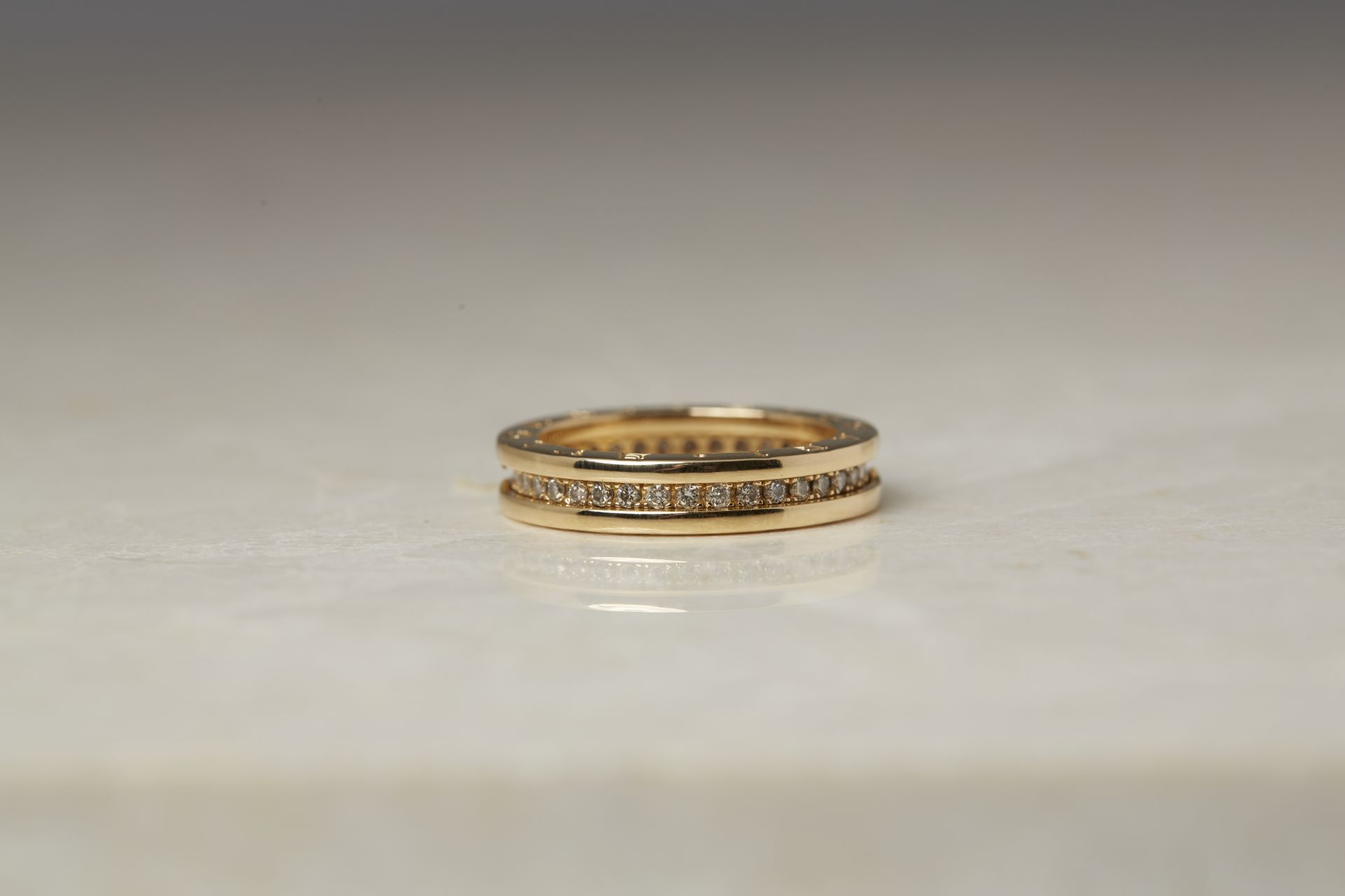 Bulgari 18k Yellow Gold 0.30ct Diamond B.Zero 1 Ring - Image 15 of 22