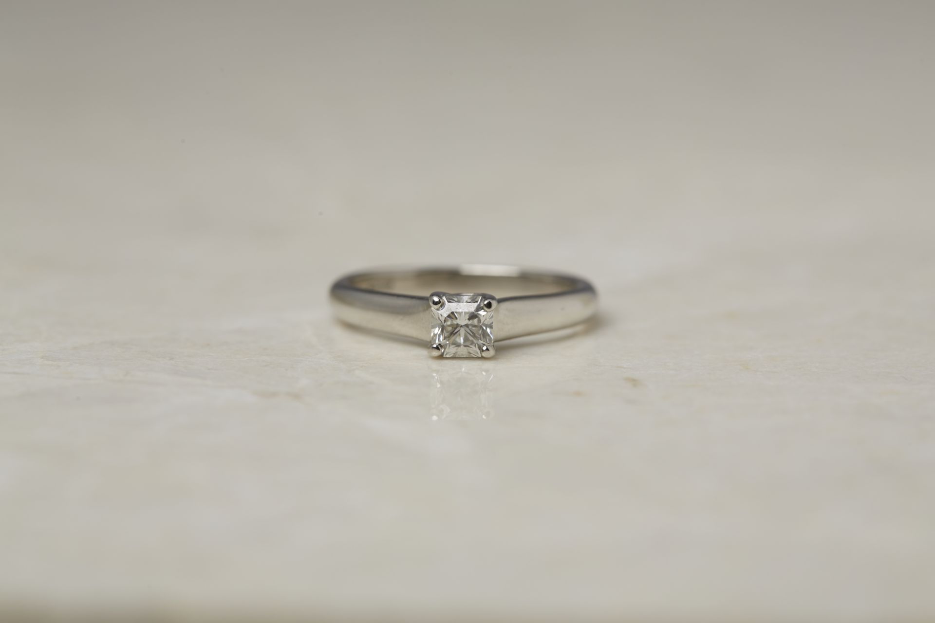 Tiffany & Co. Platinum 0.40ct Diamond Lucida Ring - Image 15 of 16