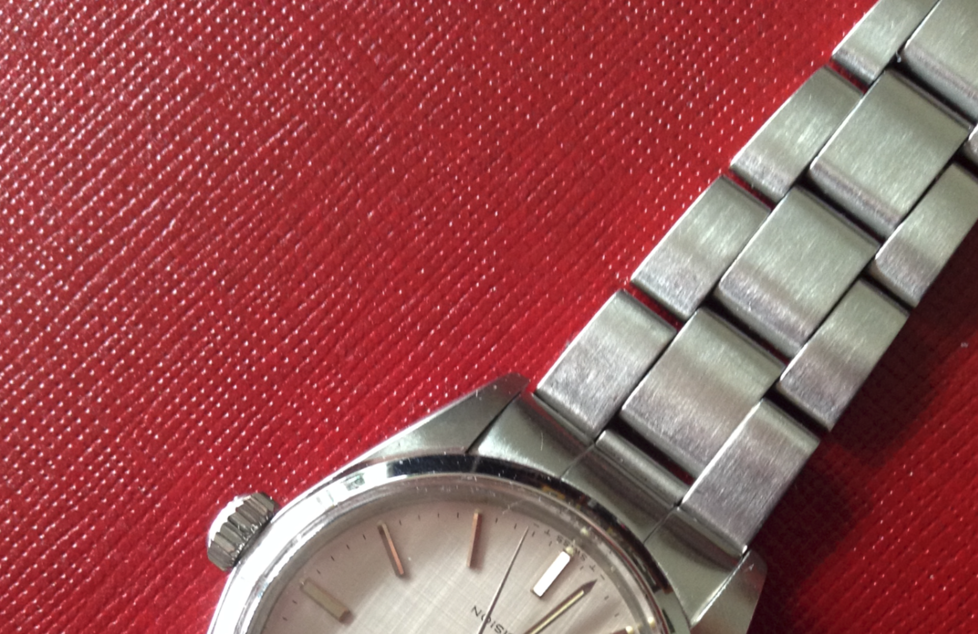 Rolex Gents Oyster Precision 6426 Stainless Steel with Silver Linen Dial 1972 **Reserve Lowered** - Image 5 of 9