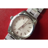 Rolex Gents Oyster Precision 6426 Stainless Steel with Silver Linen Dial 1972 **Reserve Lowered**