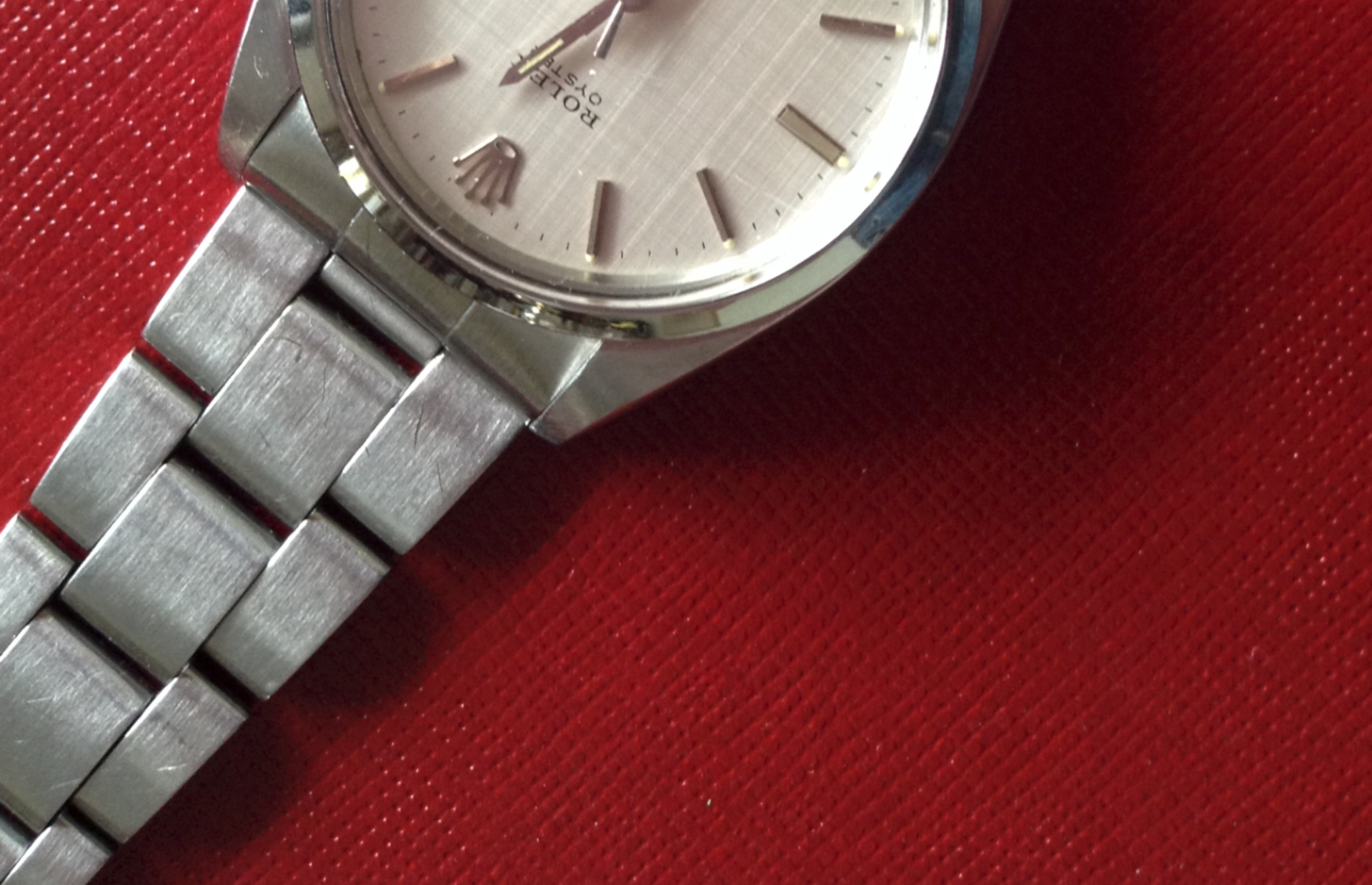 Rolex Gents Oyster Precision 6426 Stainless Steel with Silver Linen Dial 1972 **Reserve Lowered** - Image 8 of 9