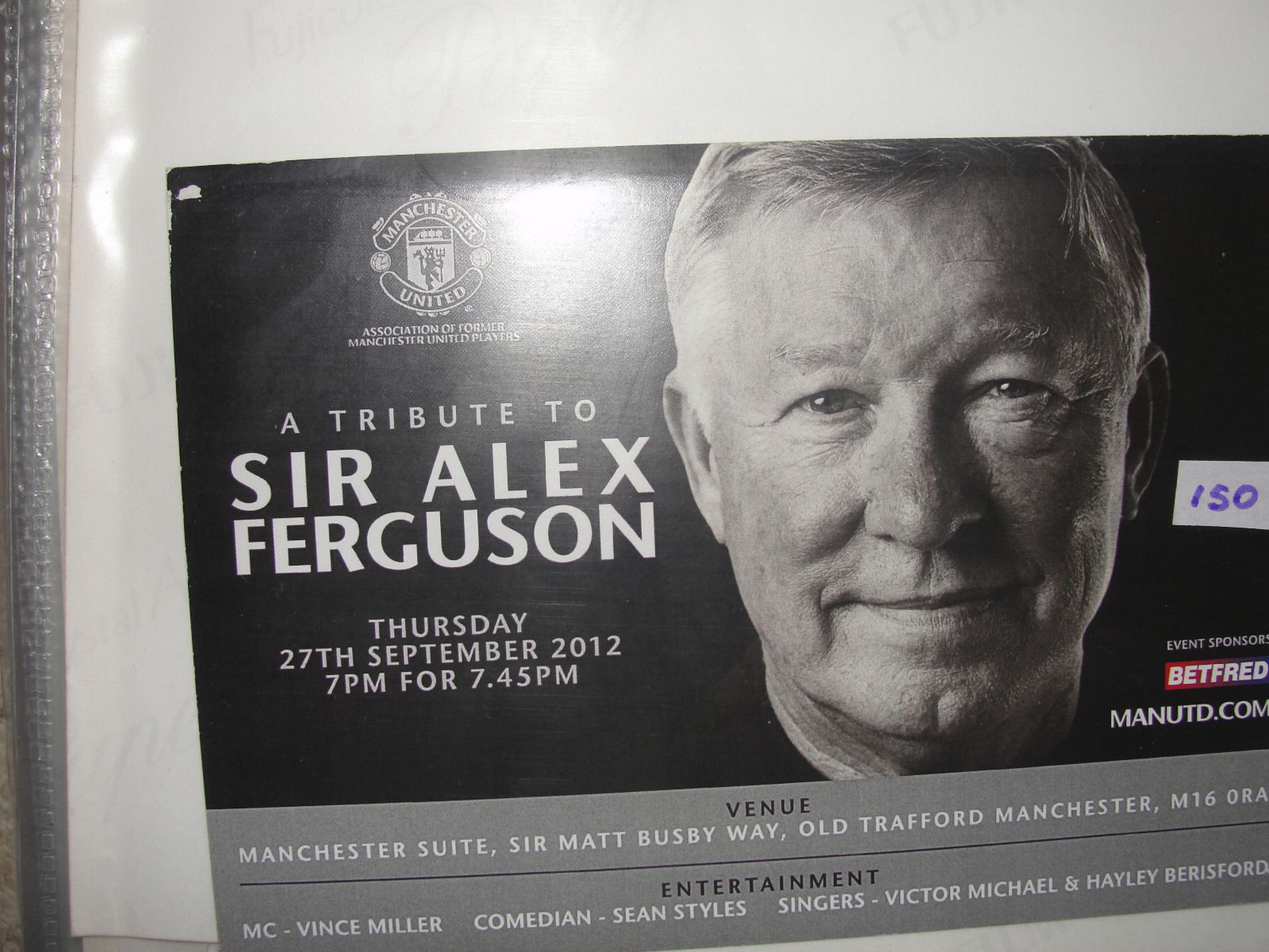 Manchester United FC Memorabilia/Signed Photograph - Image 3 of 8