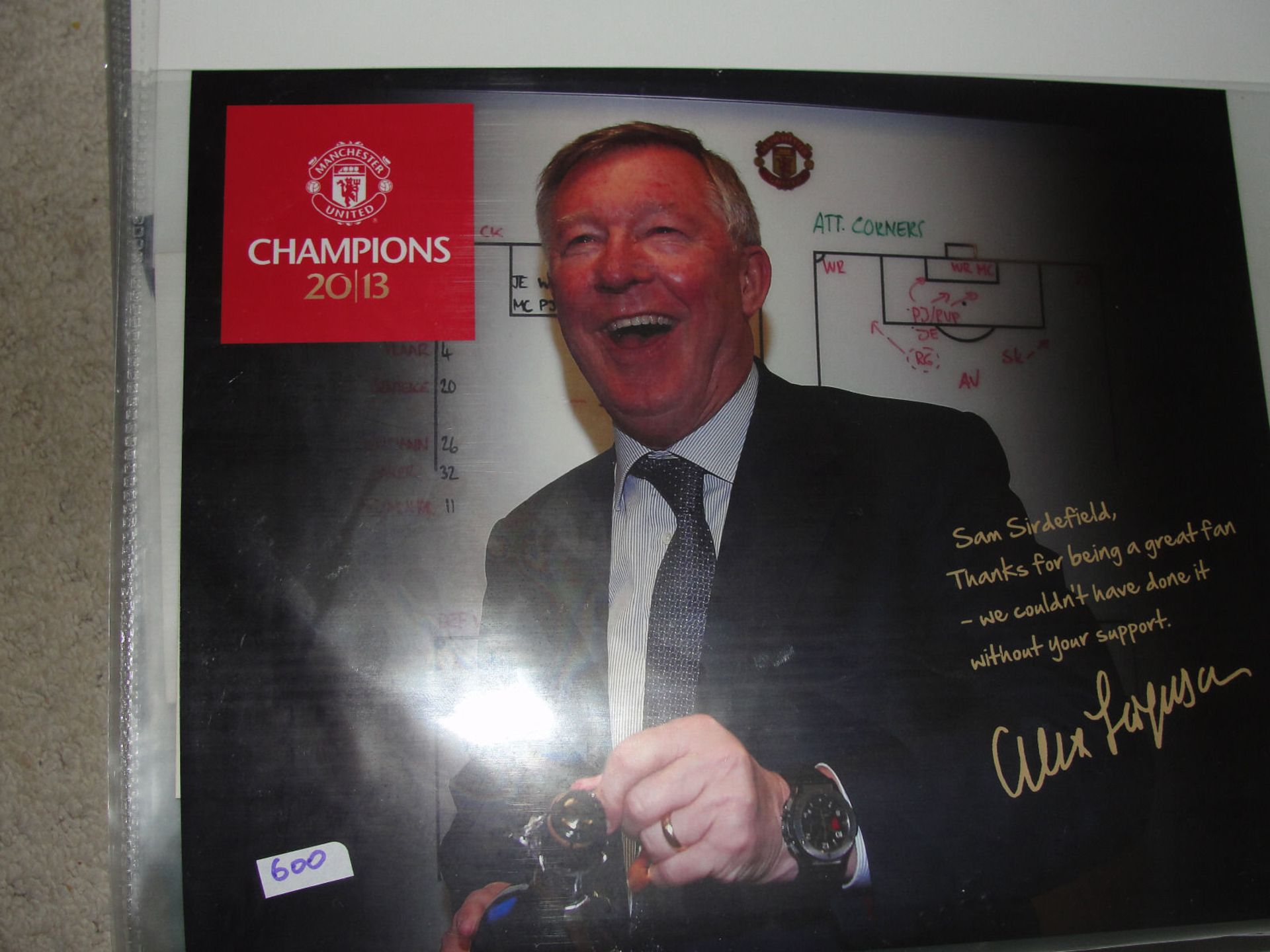 Manchester United FC Memorabilia/Signed Photograph - Image 5 of 8