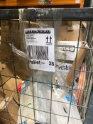 1 Pallet of Mixed cage containing various items, including baxi back boiler, copper piping, saniflo,