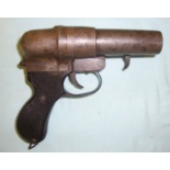 WW2 Type 90 Japanese Naval DOUBLE Barrelled Flare / Signal pistol