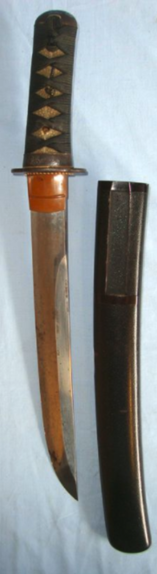 Ancient Blade (C1644-1684) Japanese Tanto By Kaboku With U-No-Kubi Zukuri Clipped Back - Image 3 of 3