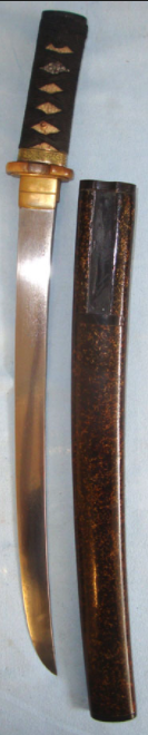 ANCIENT BLADE, Japanese Wakizashi Short Sword With Early Edo Period Hand Forged Blade (C1600-1650)