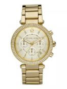 BRAND NEW MICHAEL KORS MK5354 LADIES DESIGNER WATCH COMPLETE WITH ORIGINAL BOX AND MANUAL - RRP £349
