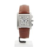 Cartier Tank Francaise Chronoflex 30mm Stainless Steel 2531