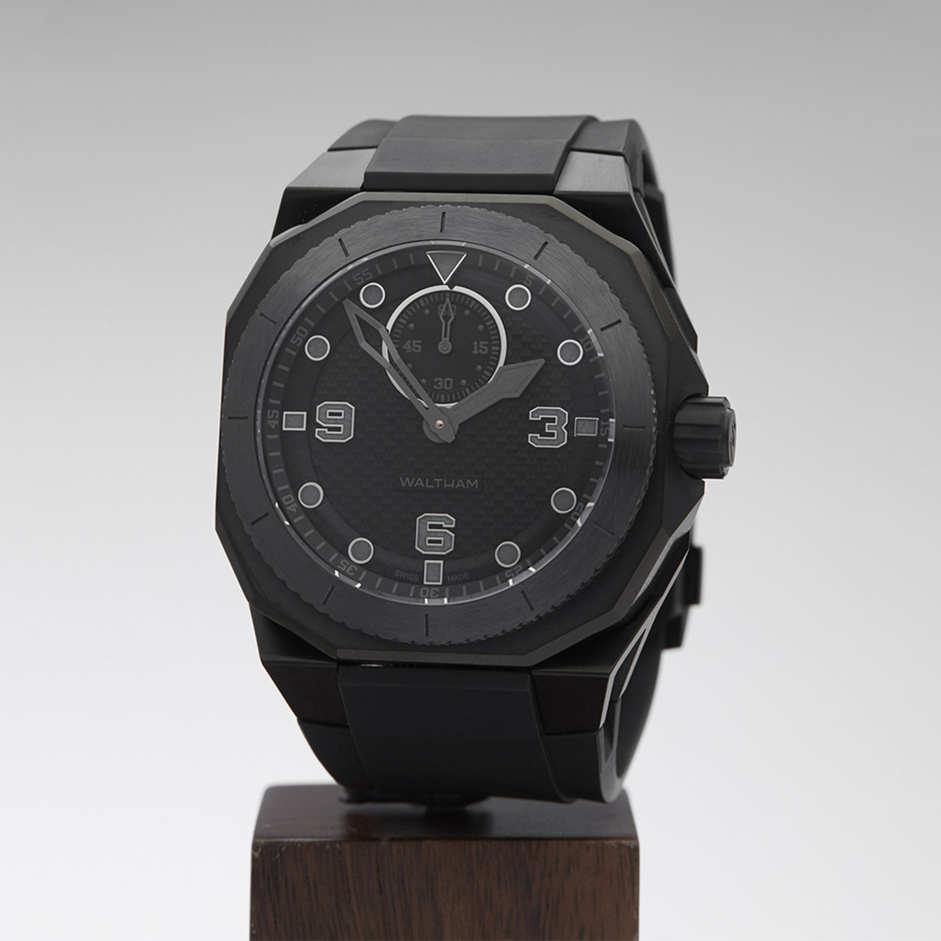 Waltham Black Matter 47mm Black Titanium Grade 5 XA - Image 2 of 9