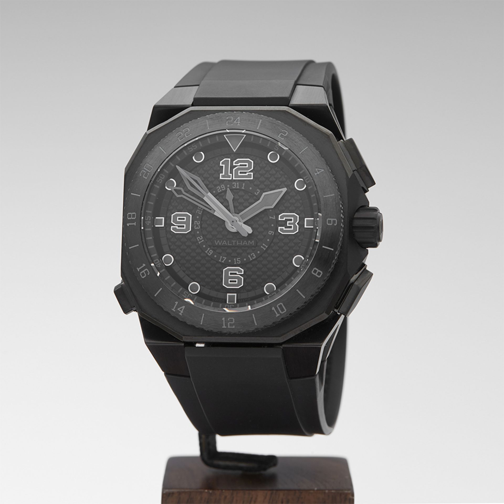 Waltham Black Matter GMT 47mm Black Titanium Grade 5 CDI - Image 2 of 9