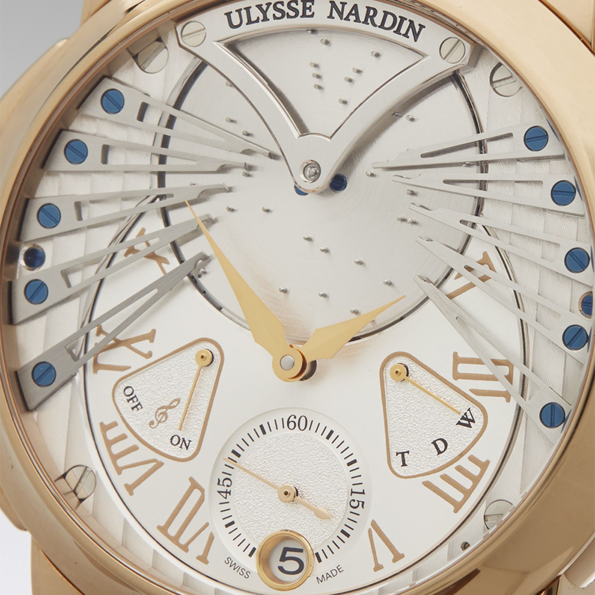 Ulysse Nardin Stranger 45mm 18k Rose Gold 6902-125 - Image 3 of 7