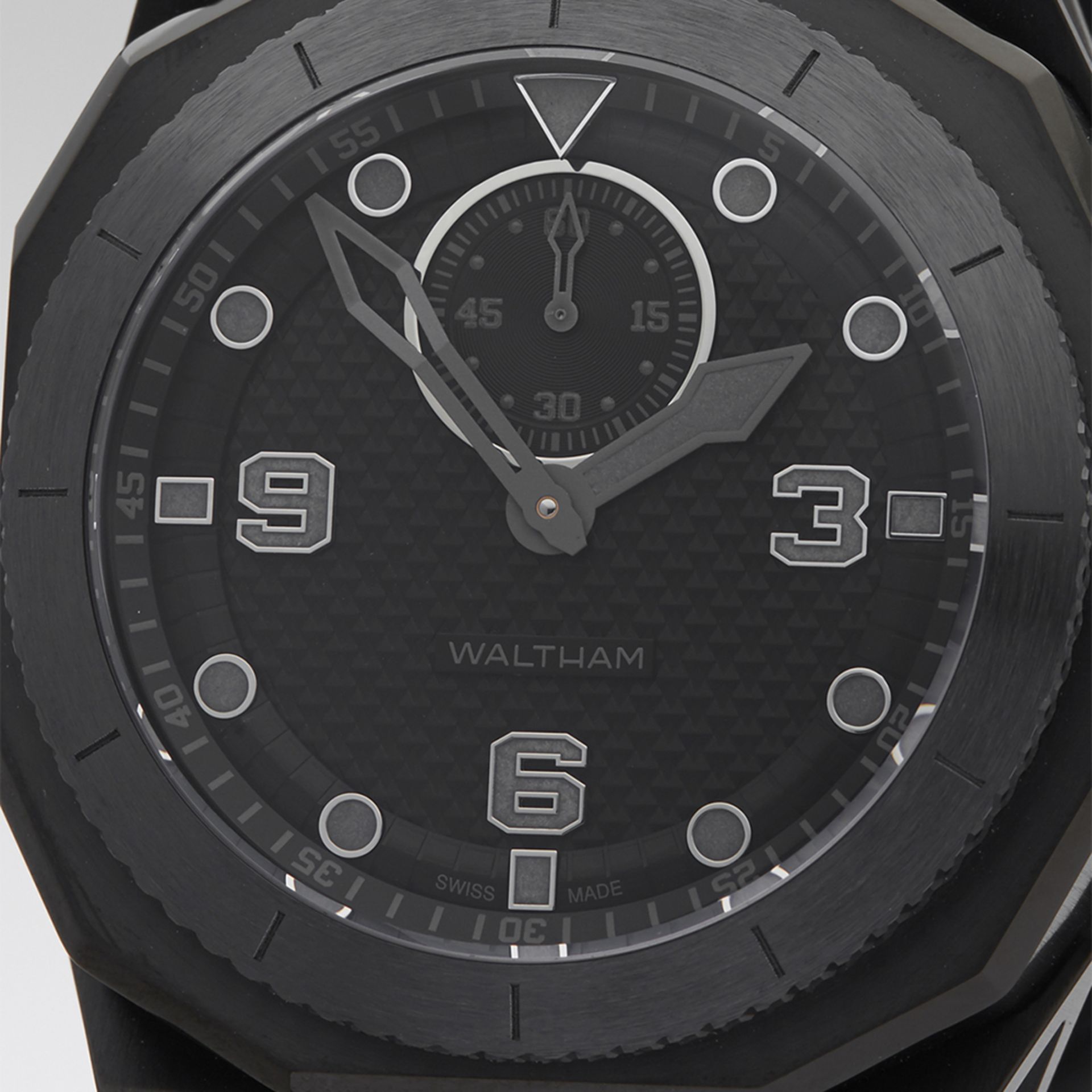 Waltham Black Matter 47mm Black Titanium Grade 5 XA - Image 3 of 9