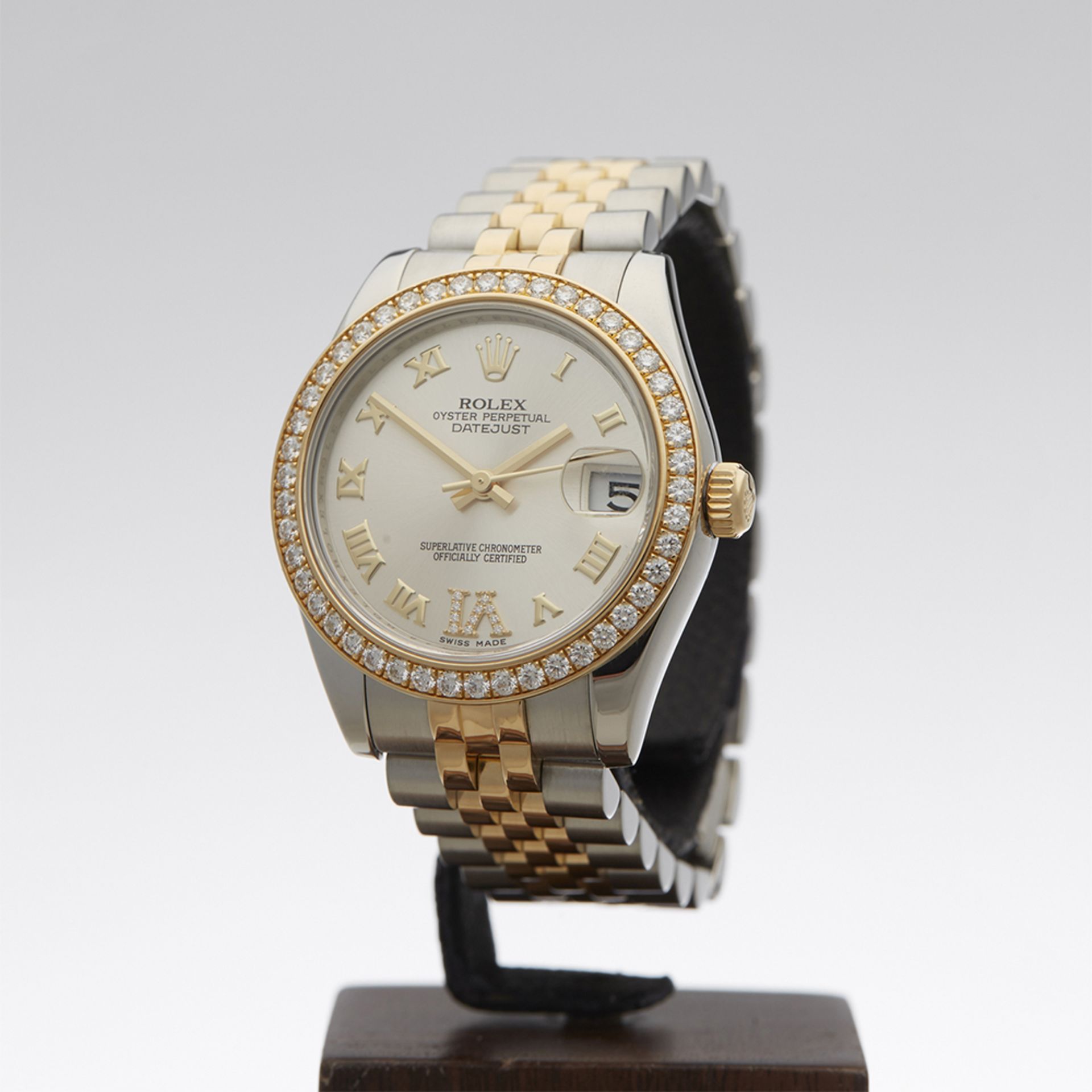 Rolex Datejust Original Diamond Bezel & Dial 31mm Stainless Steel/18k Yellow Gold - Reserve Lowered - Image 2 of 9