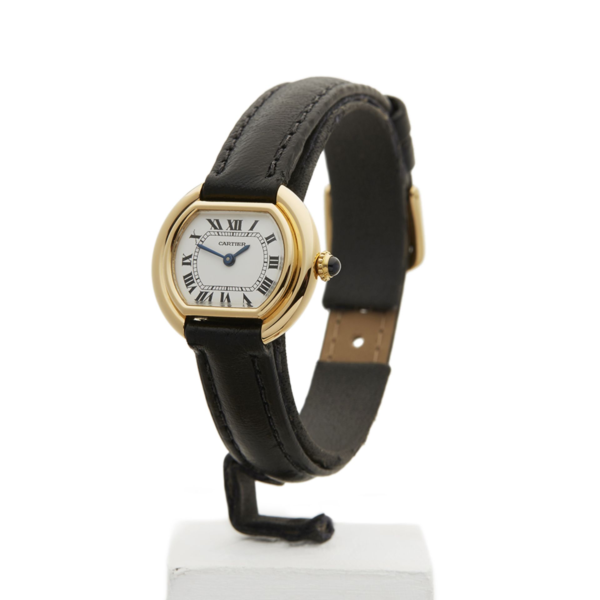 Cartier Ellipse 26mm 18k Yellow Gold - Image 2 of 9