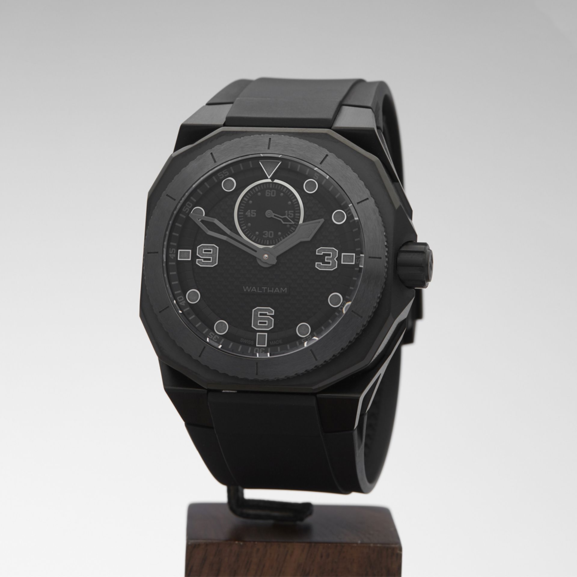 Waltham Black Matter 47mm Black Titanium Grade 5 XA - Image 2 of 9