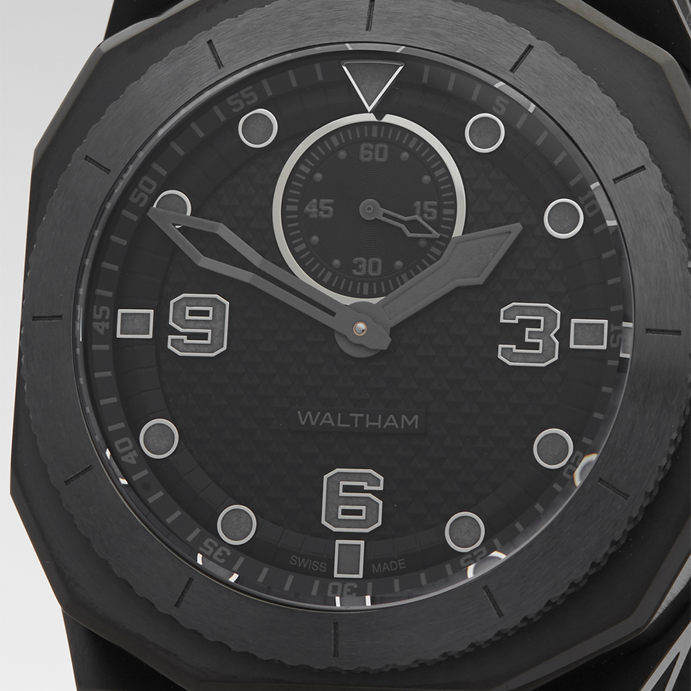 Waltham Black Matter 47mm Black Titanium Grade 5 XA - Image 3 of 9