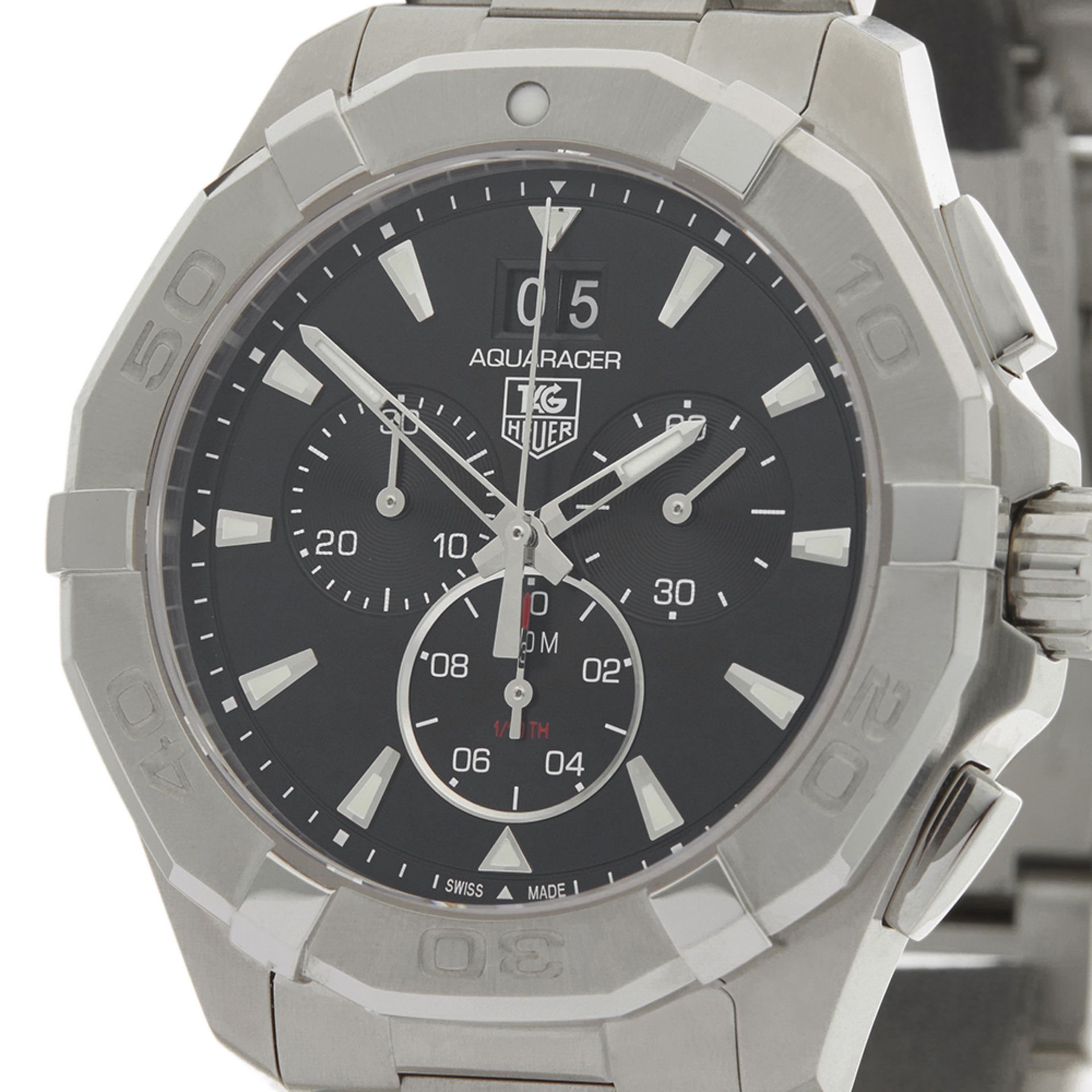 Tag Heuer Aquaracer 43mm Stainless Steel CAY1110.BA0927 - Image 3 of 9