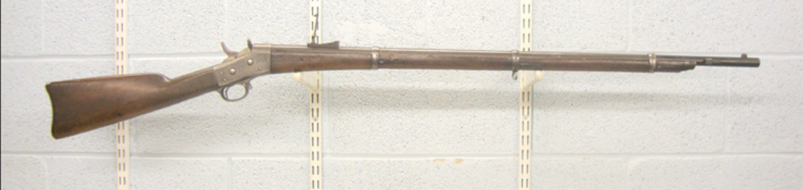 Late 1800's 12.7mm Swedish Calibre Model 1867 Remington Rolling Block Rifle