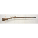 Late 1800's 12.7mm Swedish Calibre Model 1867 Remington Rolling Block Rifle