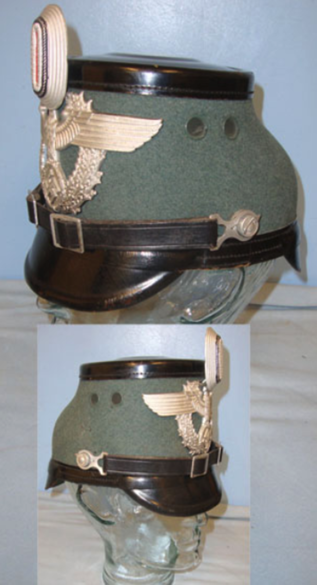 Nazi German / WW2 Era, City Police Shako By G.Posse Berlin - Image 3 of 3