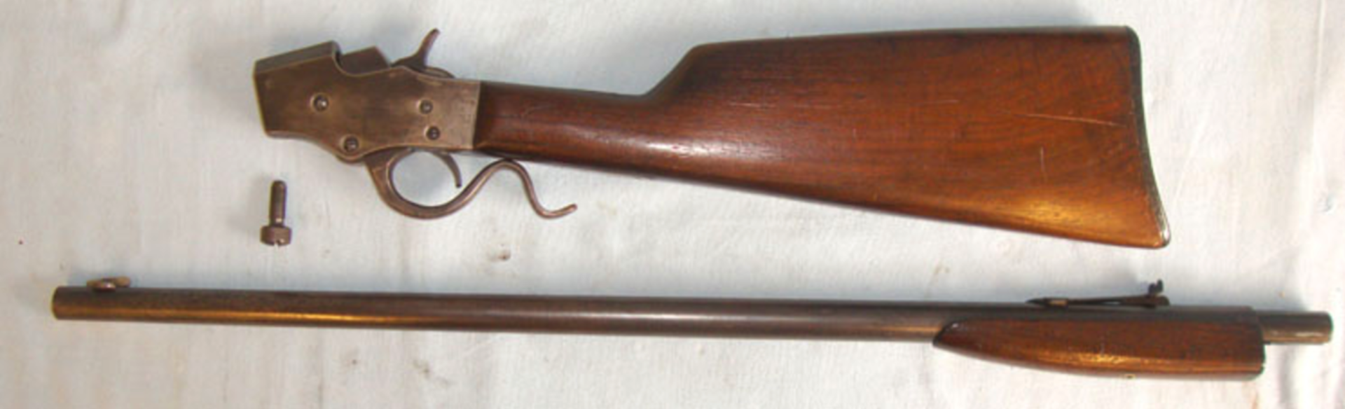 American Stevens Arms Co Model 1915 ÔFavoriteÕ .25 Rim Fire Under Lever Single Shot 'Take Down' - Image 2 of 3