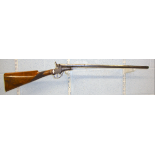 C1867 .32 Rim Fire Break Action Rook Rifle By E.C. Green, Cheltenham.