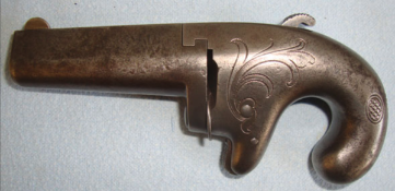 VERY RARE, ORIGINAL, American Wild West Era 1870-1880 Colt No.1 Knuckle Duster Single Shot Derringer