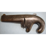 VERY RARE, ORIGINAL, American Wild West Era 1870-1880 Colt No.1 Knuckle Duster Single Shot Derringer