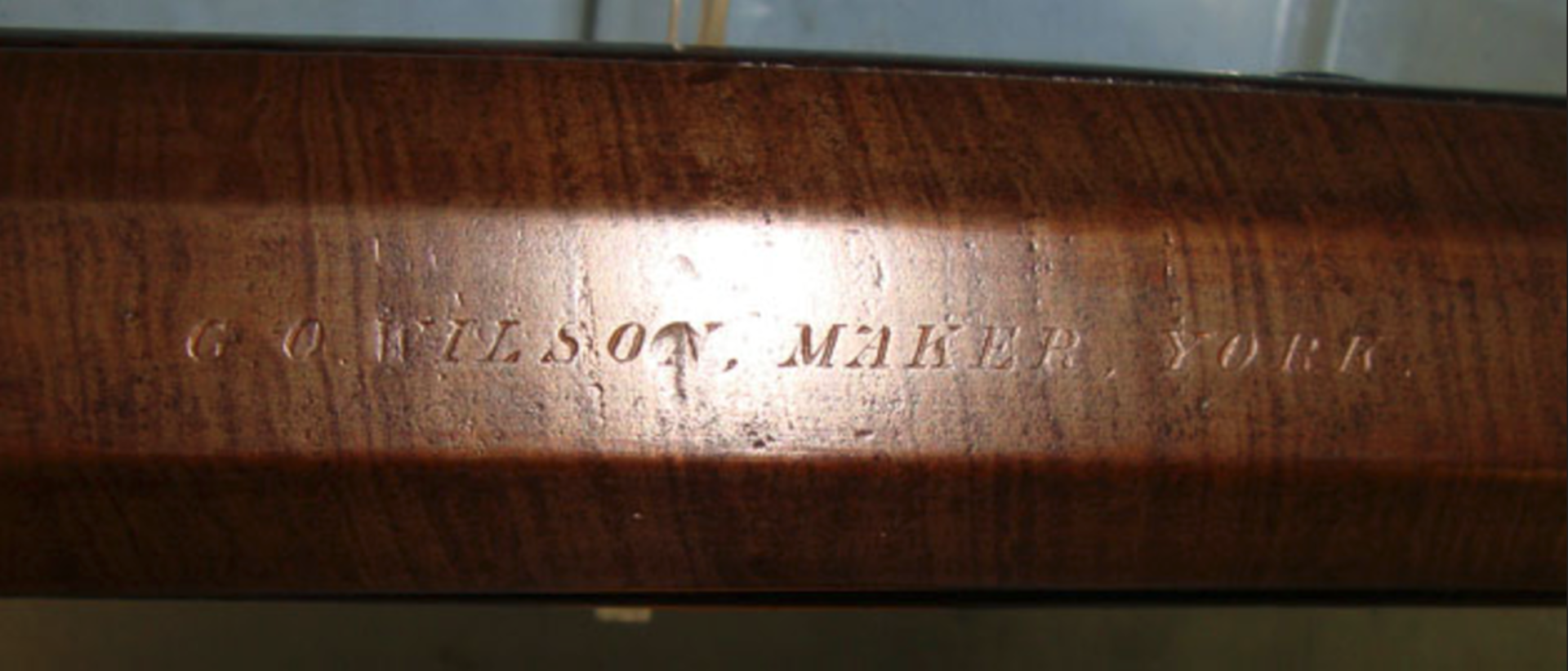 Large, Quality, C1850 .8" Bore Percussion Fowling Piece/ Punt Gun, Shotgun, By Wilson, York - Image 3 of 3