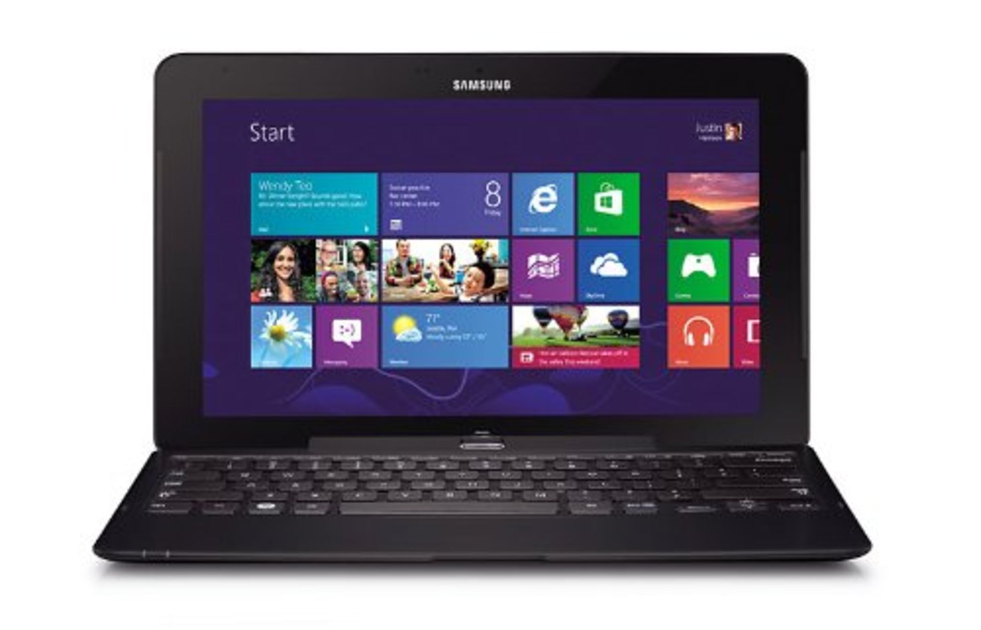 Lot of 1 Unit-Samsung ATIV Smart PC Pro - Tablet - with Keyboard Dock - Core I5 3317U / 1.7 Ghz -