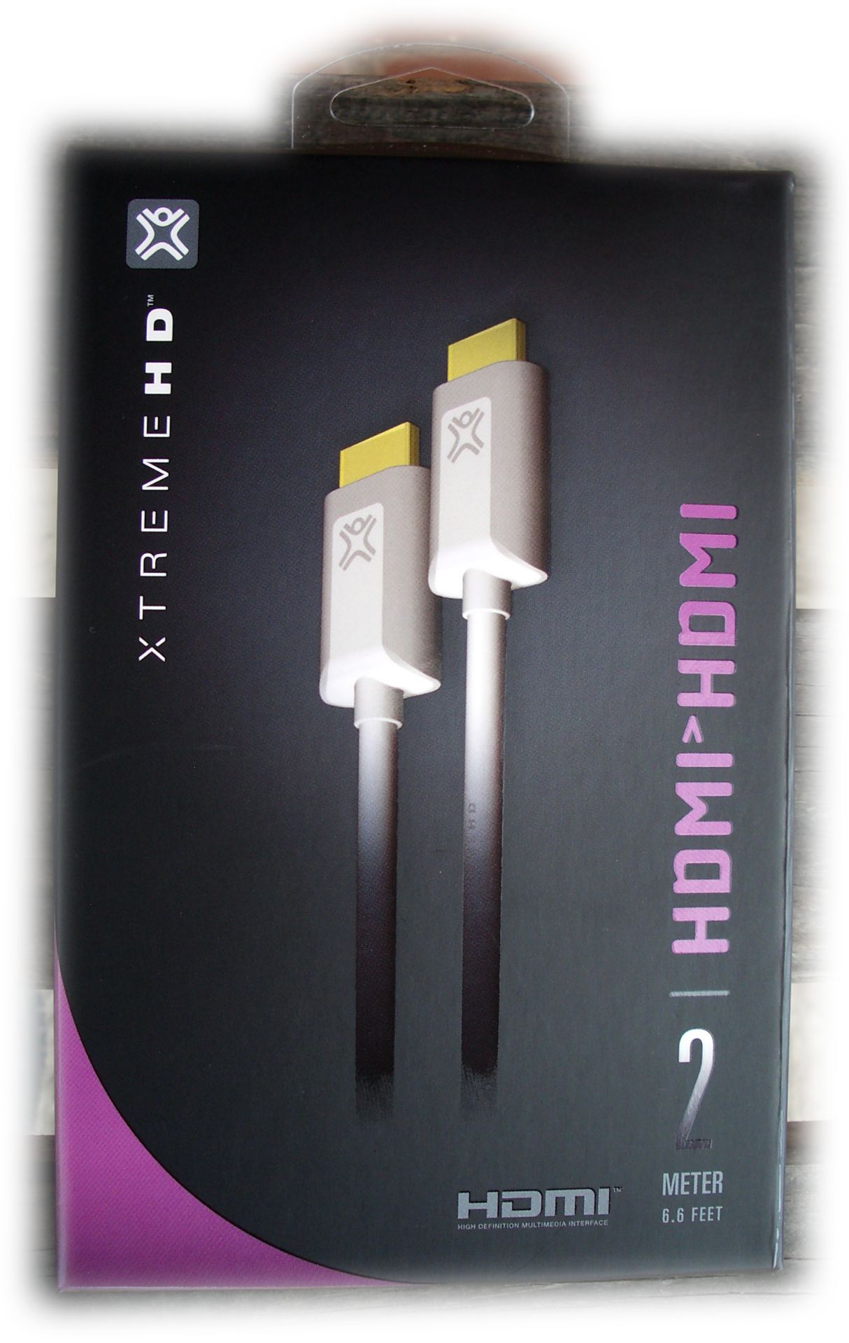 Lot of 1 Units-XtremeMac XHD-2MHH-02 2Mtr HDMI to HDMI Cable