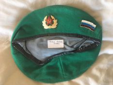 russia-border guards beret