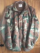 Rare South African defence lined jacket, part of Christopher Lee and Lady Lee collection.