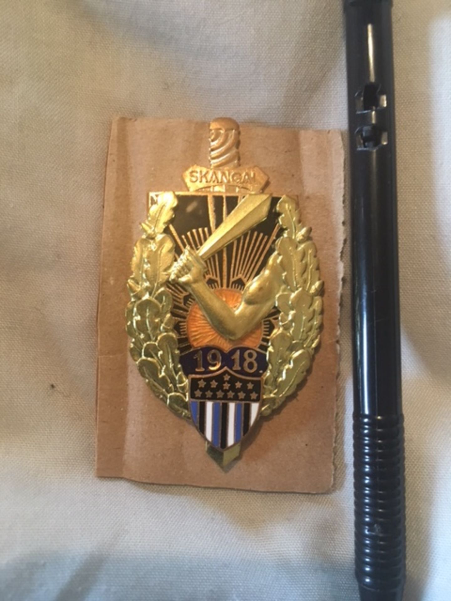 estonia presidential military guard badge