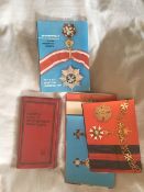 Military museum of Prague medal guides book from the Sir Christopher Lee militaria collection