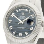 Rolex Day-Date II 41mm 18k White Gold 218239