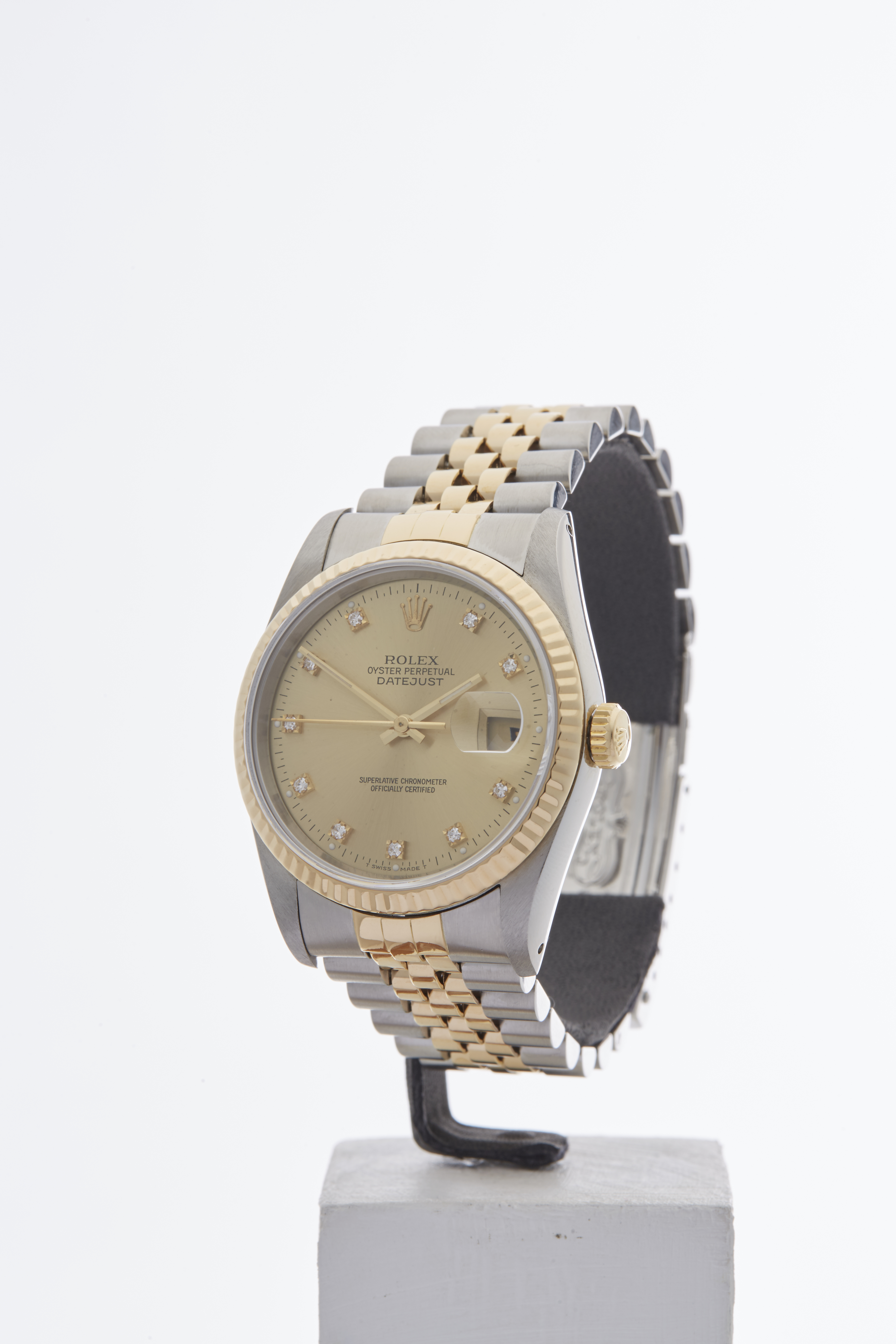 Rolex Datejust 36mm Stainless Steel & 18k Yellow Gold 16233 - Image 16 of 23