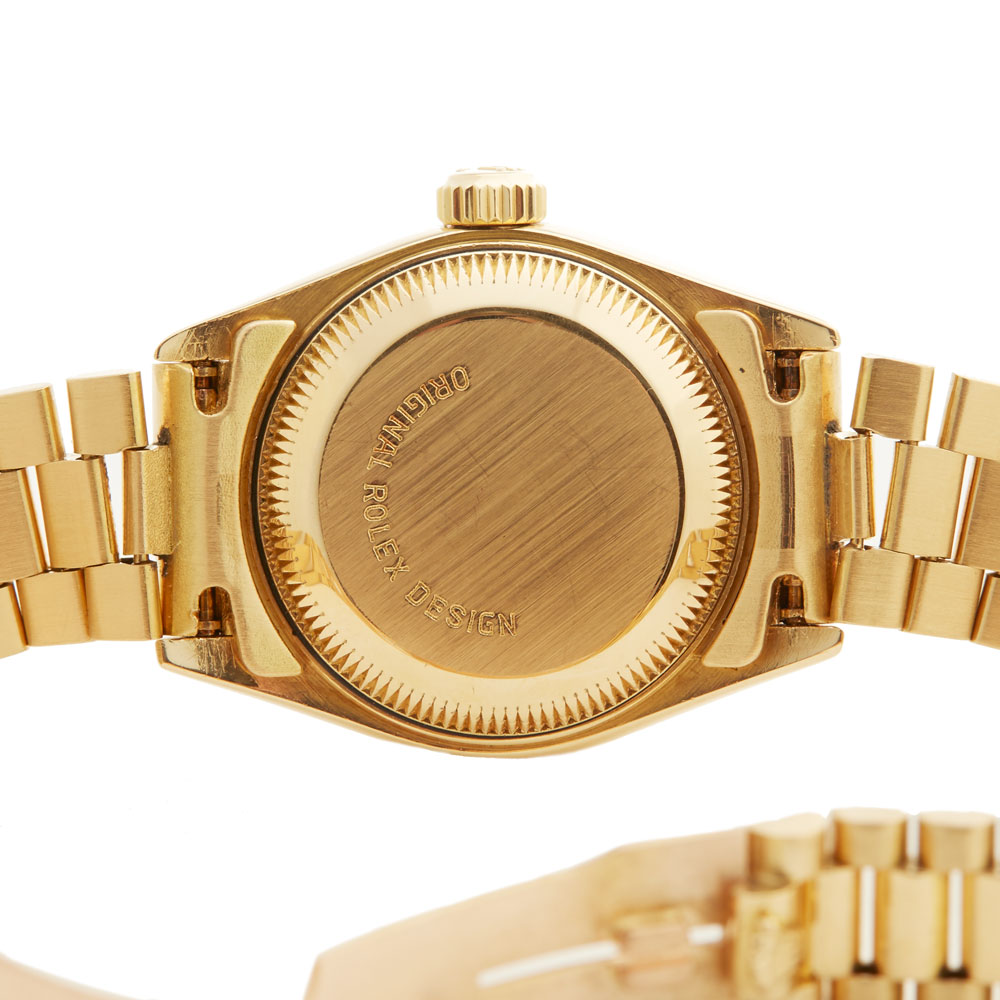 Ladies, 1989 Rolex Datejust 26mm 18k Yellow Gold 69178 - Image 8 of 9