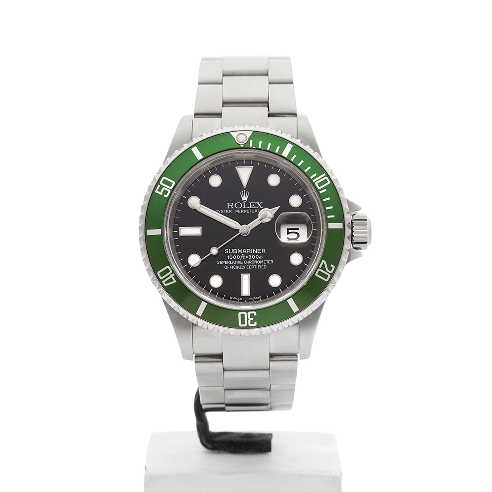 Rolex Submariner Fat 4 40mm Stainless Steel 16610LV - Image 4 of 24