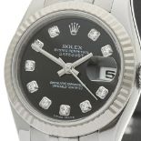 Rolex Datejust 26mm Stainless steel & 18k white gold 179174