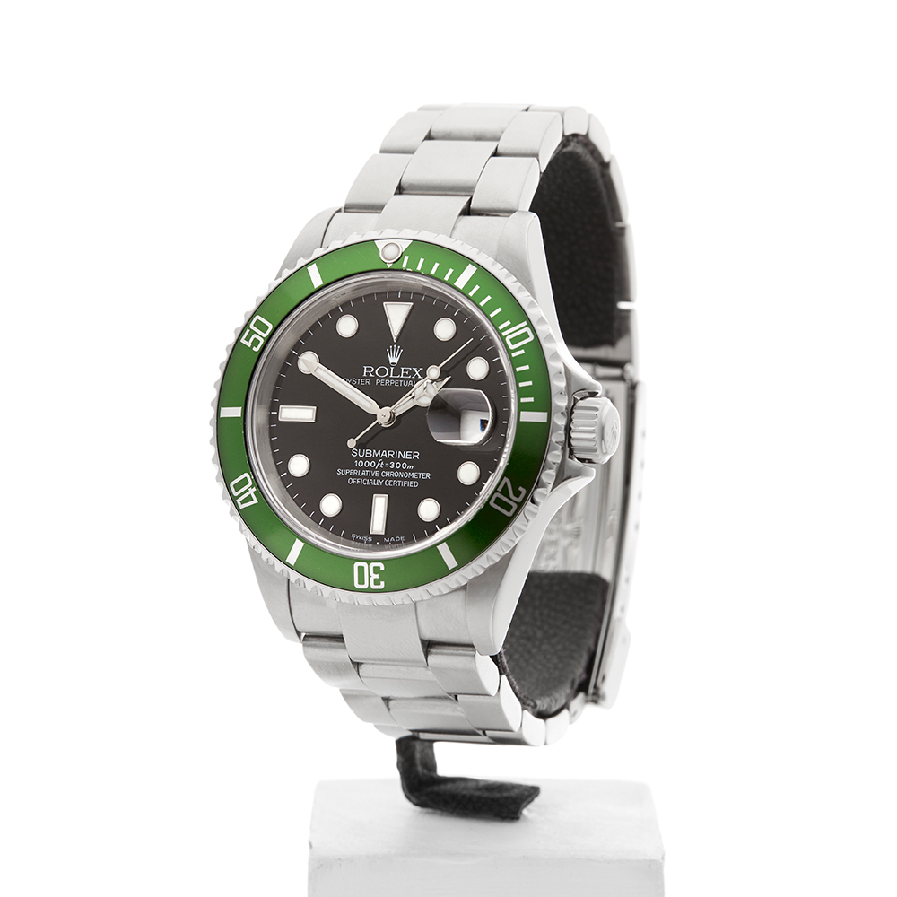 Rolex Submariner Fat 4 40mm Stainless Steel 16610LV - Image 9 of 24