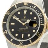 Rolex Submariner 40mm Stainless Steel & 18k Yellow Gold 16613