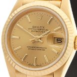 Ladies, 1989 Rolex Datejust 26mm 18k Yellow Gold 69178